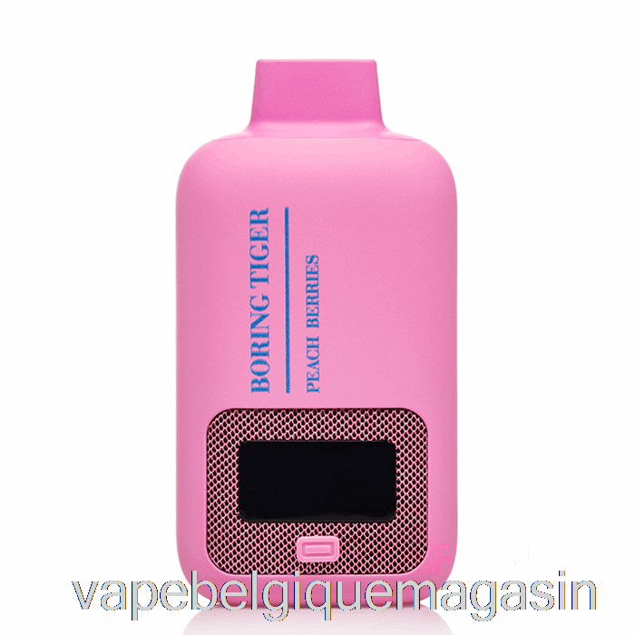 Vape Juice Luffbar Boring Tiger 25000 Baies De Pêche Jetables